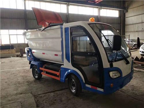 山西客戶訂購兩臺電動后裝壓縮垃圾車發車，祝周總一路順風