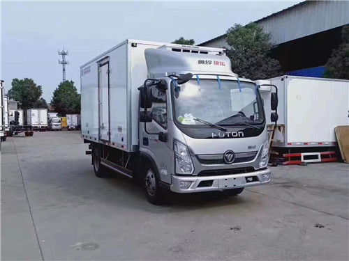 國(guó)六福田奧鈴捷運(yùn)柴油冷藏車(chē)圖片參數(shù)介紹