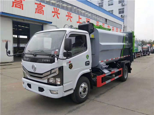 國六東風多利卡D7自裝卸式垃圾車圖片參數介紹