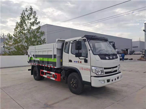 地下室專用，純工程車底盤,時風壓縮式對接垃圾車推薦