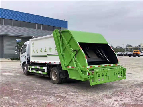 新能源6-8方壓縮式垃圾車圖片參數
