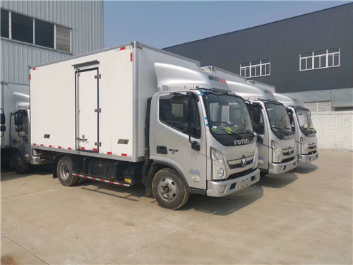 福田奧鈴速運(yùn)國(guó)六4.1米藍(lán)牌冷藏車現(xiàn)車大量銷售