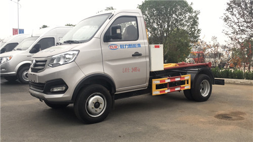 程力威牌1.5噸純電動(dòng)車(chē)廂可卸式垃圾車(chē)推薦