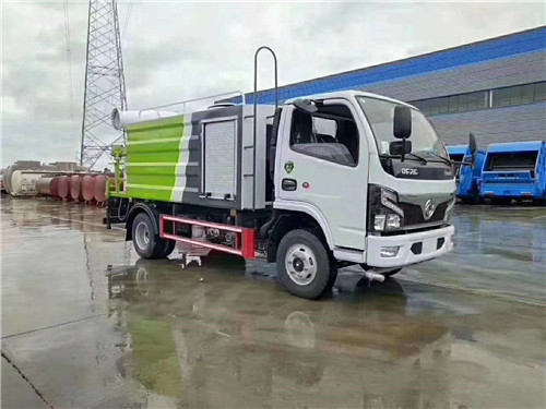 東風(fēng)多利卡5方藍(lán)牌國(guó)六多功能抑塵車(chē)匹配30米霧炮