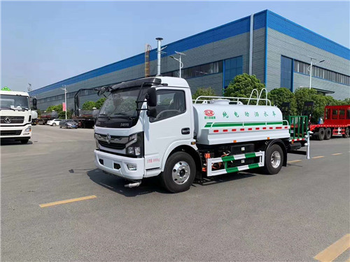 純電動新能源灑水車，霧炮車，多功能抑塵車圖片展示