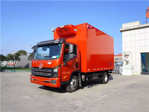 大運新款祥龍藍牌冷藏車圖片參數介紹