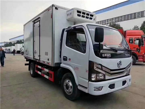 東風(fēng)多利卡D6廂長4.1米國六冷藏車，北京市環(huán)保已公示，可上京牌