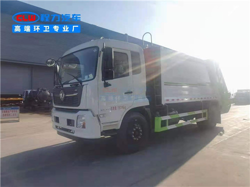 東風天錦14方壓縮垃圾車圖片參數介紹
