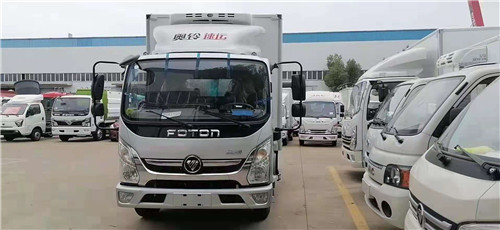 國六福田奧鈴速運排半冷藏車廠家直銷，價格優惠