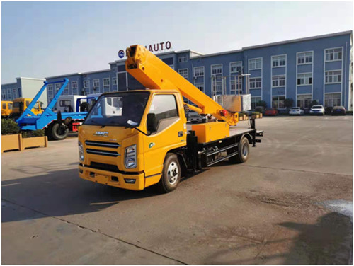 國六江順達藍牌21米直臂伸縮式高空作業車