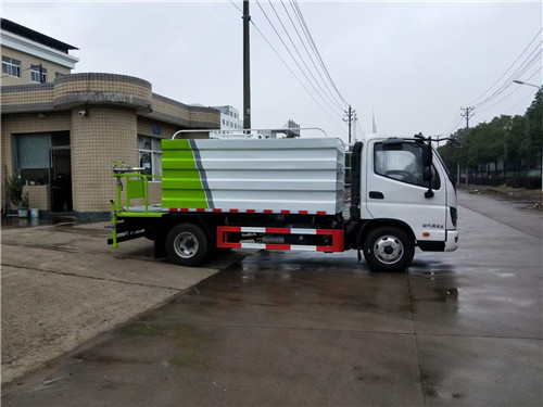 福田領航國六藍牌抑塵車5-7立方C證可開，成本投入低，回本快