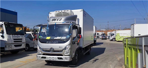 國六奧鈴速運冷藏車，18方國六冷藏車，康明斯130馬力冷藏車