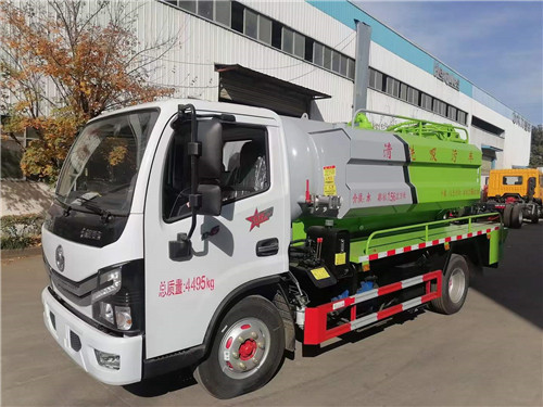 國六東多小多利卡清洗吸污車，藍牌黃牌均可上戶！