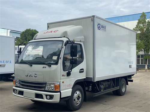 國(guó)六江淮康玲H5藍(lán)牌冷藏車廠家直銷，價(jià)格優(yōu)惠