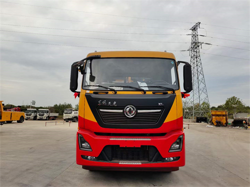 國六東風天龍后雙橋22方清洗吸污車圖片參數介紹