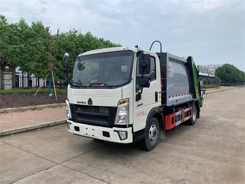 國六豪沃7方壓縮式垃圾車圖片參數介紹