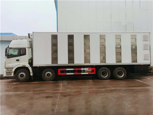 歐曼前四后八雛禽運(yùn)輸車(chē)