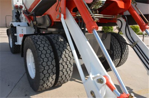 2.0方自上料攪拌車細節