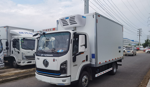 國六陜汽商用翼9 藍(lán)牌冷藏車 150馬力 
