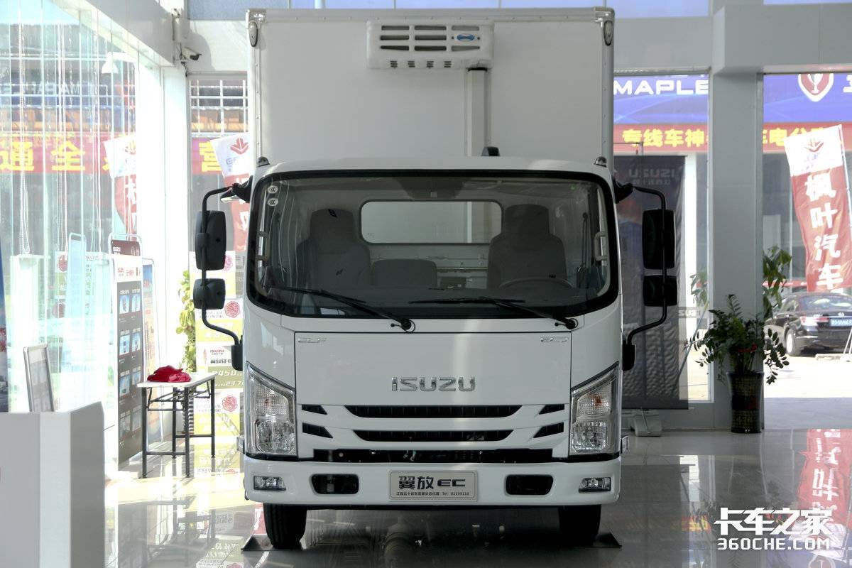 圓你4JJ1配藍(lán)牌的夢(mèng)&nbsp;圖解翼放EC7冷藏車(chē)