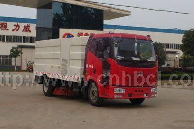 解放J6L8噸洗掃車，道路清掃車(多功能）