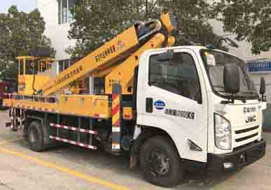 國五江鈴伸縮臂高空作業車